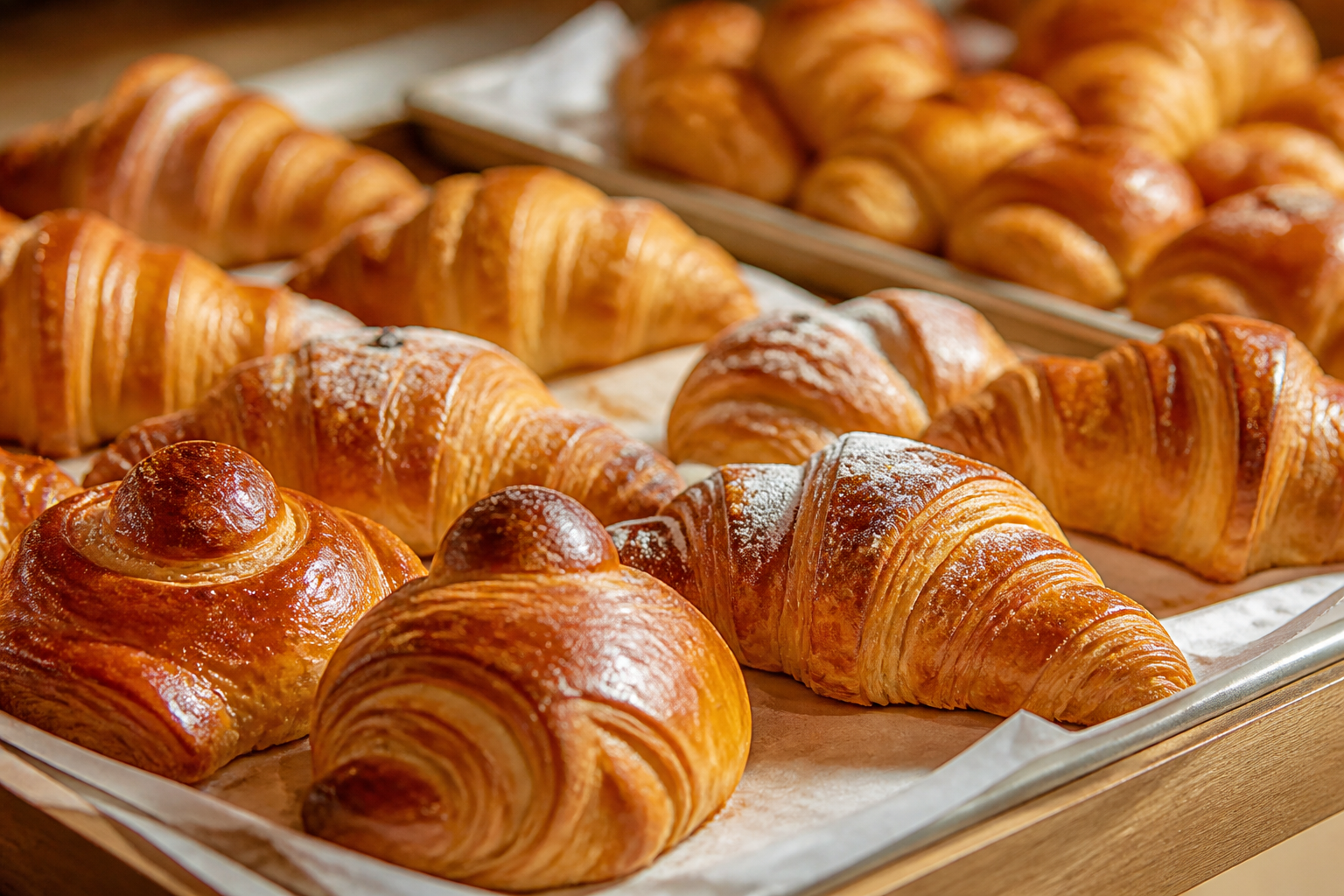 Viennoiserie artigianali — cornetti e brioche Angolo Dolce Riccione
