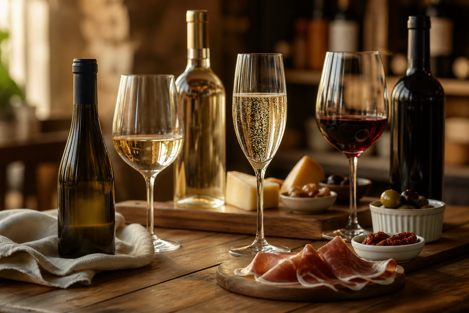 Vini e bollicine al calice — Angolo Dolce Riccione
